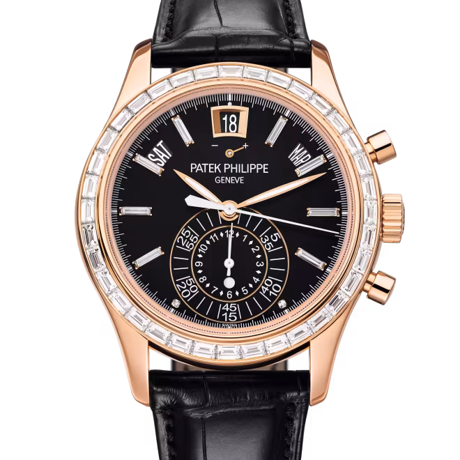 5961R‑010 Flyback Chronograph Annual Calendar Joailerie