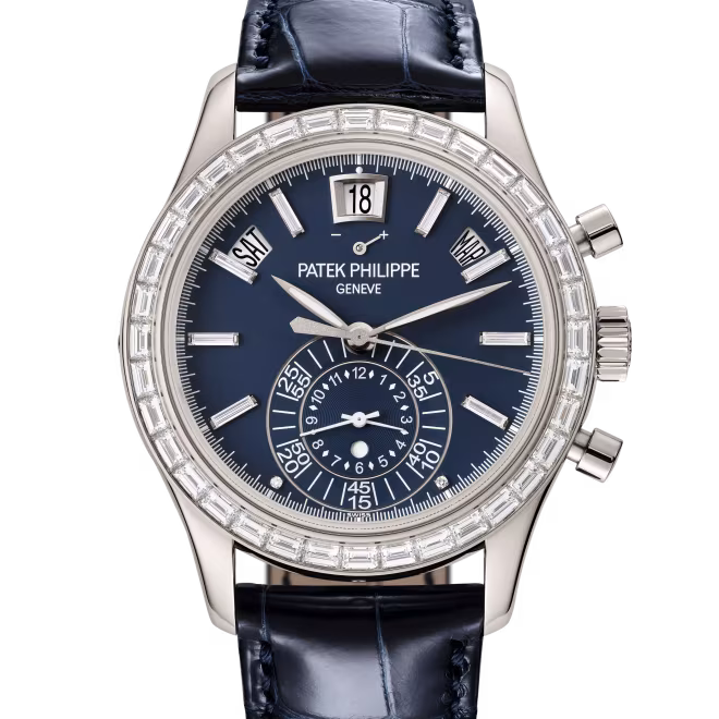 5961P‑001 Flyback Chronograph Annual Calendar Joailerie