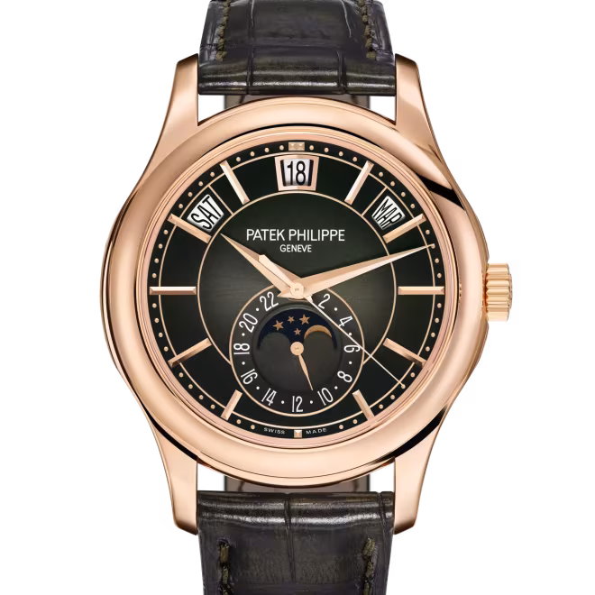 5205R‑011 Annual Calendar. Moon Phases