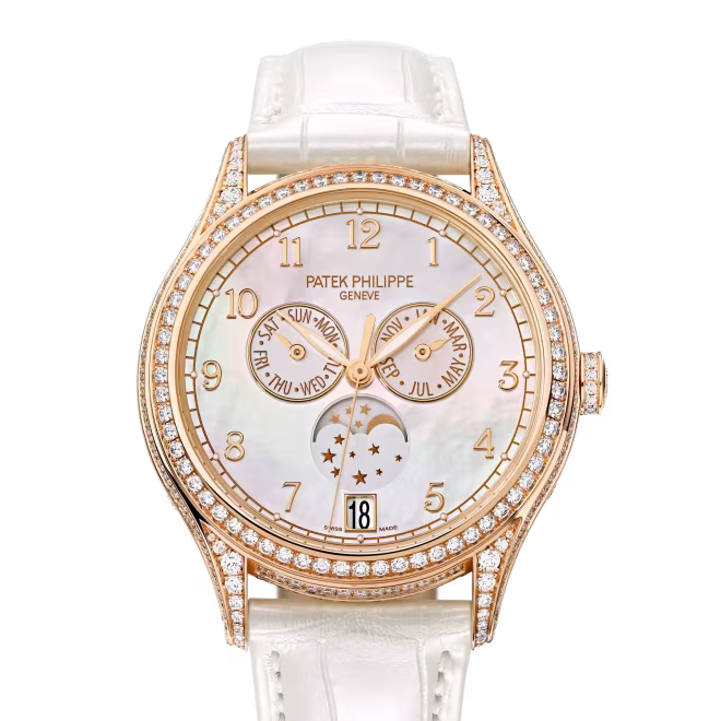 4948R‑001 Annual Calendar. Moon Phases. Joaillerie