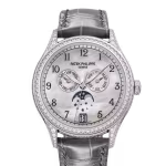 4948G‑010 Annual Calendar. Moon Phases. Joaillerie