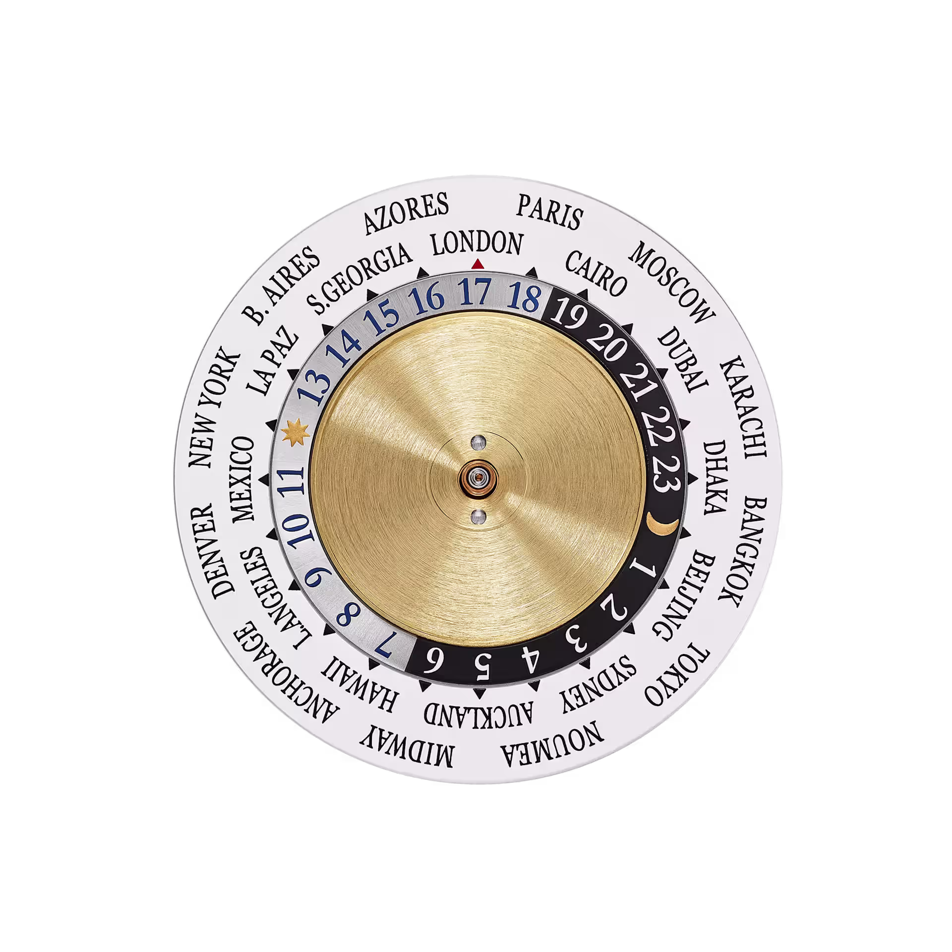 5231G-001 World Time Rare Handcrafts — изображение 5